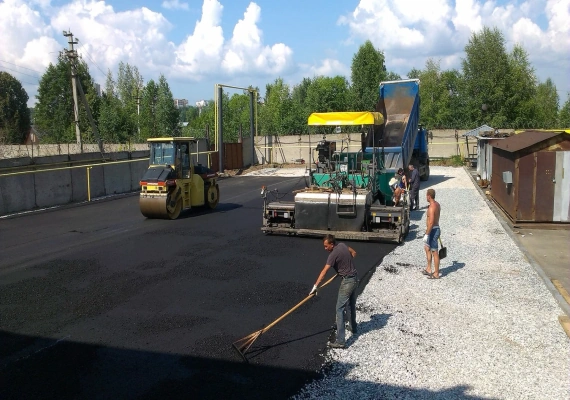 Устройство автодорог в Реммаше и Сергиево-Посадском районе